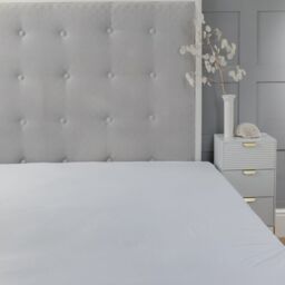 Snug City Anti Bed Bug Mattress Protector Waterproof Fully Encased Zipped Mattress Cover Dust Mite Proof in White - Size: King - thumbnail 1