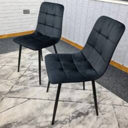 KOSY KOALA Dining Table Set with 2 Black Chairs & 2 benches Dining Furniture in Brown - thumbnail 6