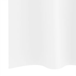 Berkfield Home Curtains with Curtains 2 pcs Pure white 260 x 140 cm Polyester - thumbnail 5