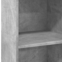 Berkfield Home Highboard Concrete Grey 45x41x124 cm Engineered Wood - Size: 45 x 41 x 124 cm - thumbnail 7