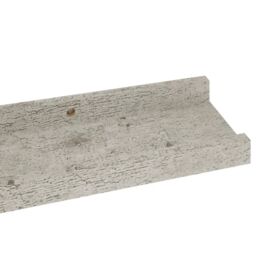 Berkfield Home Wall Shelves 4 pcs Concrete Grey 60x9x3 cm - Size: 60 x 9 x 3 cm - thumbnail 6