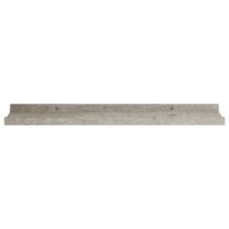 Berkfield Home Wall Shelves 4 pcs Concrete Grey 60x9x3 cm - Size: 60 x 9 x 3 cm - thumbnail 5