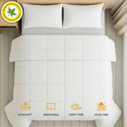 Grace Bricks Brushed Microfiber Bedding Bundle Set Ultrasoft Hypoallergenic in Grey - Size: King - thumbnail 5