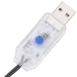Berkfield Home Light String with 400 LEDs Blue 40 m 8 Light Effects - thumbnail 7