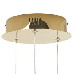 Wyld and Coco Gold Ring Pendant Lamp with Integrated LED Rings - thumbnail 7