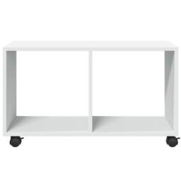 Berkfield Home Decorative vidaXL¬†Rolling¬†Cabinet¬†White 72x33x42.5 cm Engineer in White - thumbnail 5