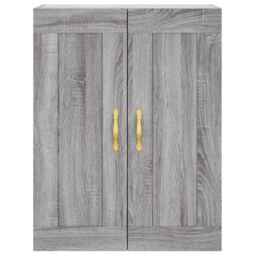 Berkfield Home Highboard Grey Sonoma 69.5x34x180 cm Engineered Wood - thumbnail 6