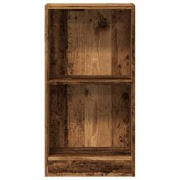 Berkfield Home Decorative Bookcase Old Wood 40x24x76 cm Engineered Wood in Brown - Size: 40 x 24 x 76 cm - thumbnail 4