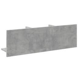 Berkfield Home Wall Cabinet 100x16.5x30 cm Concrete Grey Engineered Wood - thumbnail 6