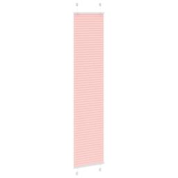 Berkfield Home Pleated Blind Pink 45x200 cm Fabric Width 44.4 cm Polyester