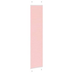 Berkfield Home Pleated Blind Pink 45x200 cm Fabric Width 44.4 cm Polyester - thumbnail 4