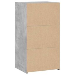 Berkfield Home Sideboard Concrete Grey 50x41x93 cm Engineered Wood - Size: 50 x 41 x 93 cm - thumbnail 6