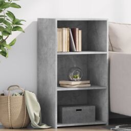 Berkfield Home Sideboard Concrete Grey 50x41x93 cm Engineered Wood - Size: 50 x 41 x 93 cm - thumbnail 1