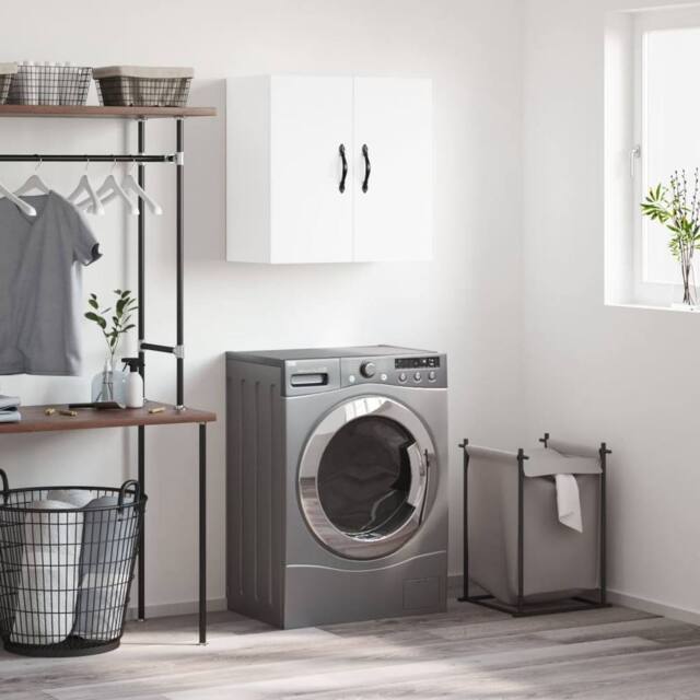 Berkfield Home Wall Cabinet White 60x31x60 cm Engineered Wood - Size: 60 x 31 x 60 cm - image 1