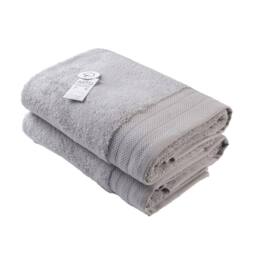 ARTG Excellent Deluxe Bath Towel in Light Grey - thumbnail 1