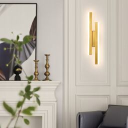 COMELY Indoor Wall Lights, 16W Modern Gold Wall Lights, 3000/4500/6500K, 40CM - thumbnail 2