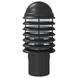 Berkfield Home Outdoor Wall Light Black Stainless Steel - thumbnail 4