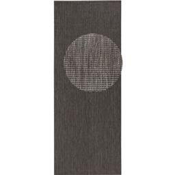THE RUGS Weatherproof Plain Rug - Indoor Outdoor Durable Easy Clean Minimalist in Dark Grey - Size: 200 cm x 290 cm - thumbnail 7