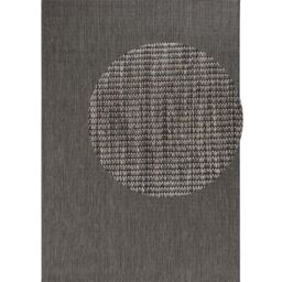 THE RUGS Weatherproof Plain Rug - Indoor Outdoor Durable Easy Clean Minimalist in Dark Grey - Size: 200 cm x 290 cm - thumbnail 3
