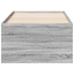 Berkfield Home Daybed with Drawers without Mattress Grey Sonoma 100x200 cm - thumbnail 5