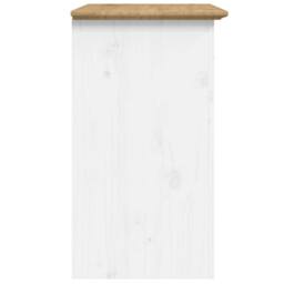 Berkfield Home Bedside Cabinet BODO Brown 53x38.5x66 cm Solid Wood Pine - thumbnail 5
