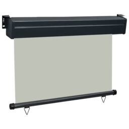 Berkfield Home Balcony Side Awning 85x250 cm Grey - thumbnail 3