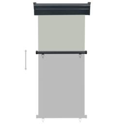 Berkfield Home Balcony Side Awning 85x250 cm Grey - thumbnail 5