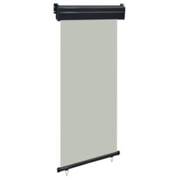 Berkfield Home Balcony Side Awning 85x250 cm Grey - thumbnail 2