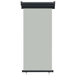 Berkfield Home Balcony Side Awning 85x250 cm Grey - thumbnail 1