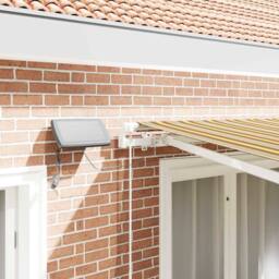 Berkfield Home Retractable Awning with Multicolor 300 x 250 cm Fabric - thumbnail 4