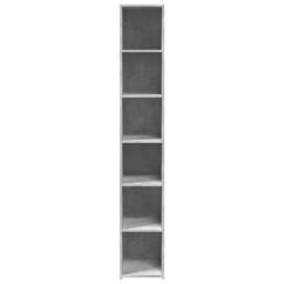 Berkfield Home Highboard Concrete Grey 30x41x185 cm Engineered Wood - Size: 30 x 41 x 185 cm - thumbnail 4