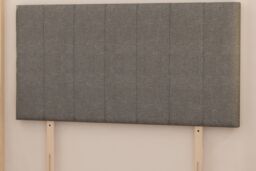 Somnior Austin Divan Bed Base with 2 Storage Drawers & Headboard Linen Fabric in Mid Grey - Size: Double - thumbnail 3