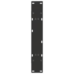 Berkfield Home Coffee Table Legs A-Shaped 2 pcs Black¬†80x(72-73) cm Steel in Black - thumbnail 7