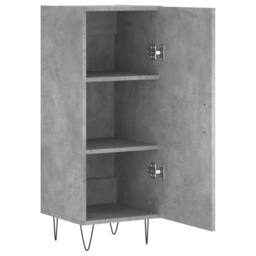 Berkfield Home Sideboard Concrete Grey 34.5x34x90 cm Engineered Wood - thumbnail 6
