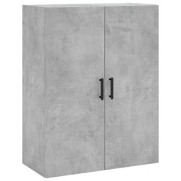 Berkfield Home Highboard Concrete Grey 69.5x34x180 cm Engineered Wood - thumbnail 5