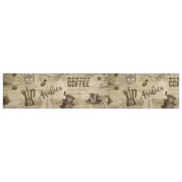 Berkfield Home Kitchen Rug Washable Coffee Brown 60x300 cm Velvet - thumbnail 3
