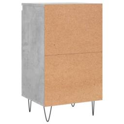 Berkfield Home Sideboards 2 pcs Concrete Grey 40x35x70 cm Engineered Wood - Size: 40 x 35 x 70 cm - thumbnail 9