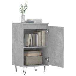 Berkfield Home Sideboards 2 pcs Concrete Grey 40x35x70 cm Engineered Wood - Size: 40 x 35 x 70 cm - thumbnail 4