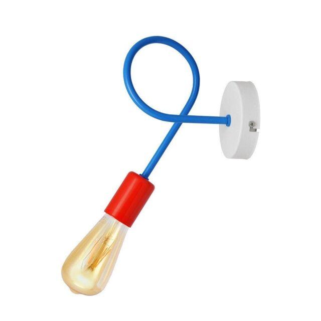 Netlighting Oxford Wall Lamp Blue Red 25cm