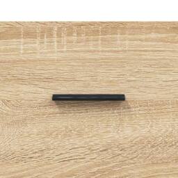 Berkfield Home Coffee Table Sonoma Oak 50x50x40 cm Engineered Wood in Light Brown - Size: 50 x 50 x 40 cm - thumbnail 9