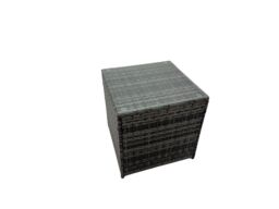 Fimous 9 Seater Outdoor Corner Sofa Set Garden Rattan Furniture Set in Dark Grey - thumbnail 5