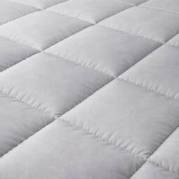 Lavio Folding Mattress Topper Single Floor Futon 10cm Caravan Camper in Grey - thumbnail 6