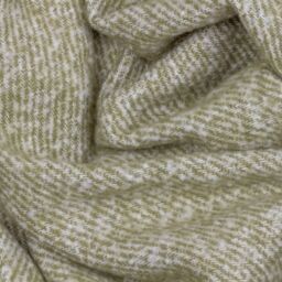 Wylder Nature Isla Woven Tasselled Throw in Green - Size: 130 cm x 180 cm - thumbnail 5