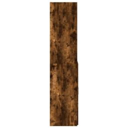 Berkfield Home Highboard Smoked Oak 80x42.5x185 cm Engineered Wood in Brown - thumbnail 5