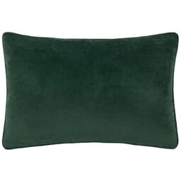 Paoletti Chuan Tranquil Panda Velvet Cushion in Emerald - Size: 40 cm x 60 cm - thumbnail 2