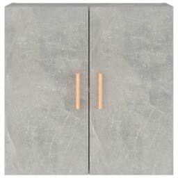 Berkfield Home Wall Cabinet Concrete Grey 60x30x60 cm Engineered Wood - Size: 60 x 30 x 60 cm - thumbnail 5