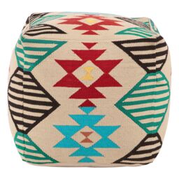 Orsina Cefena Multicolour Pouffe - thumbnail 4