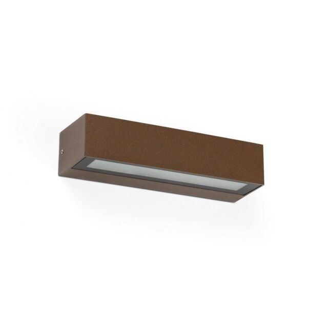 Netlighting Lako Integrated LED Down Lighter Outdoor Wall Light Brown 3000K IP65