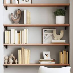 Berkfield Home Wall Shelf Light Brown 100x30x2 cm Treated Solid Wood Oak - Size: 100 x 30 x 2 cm - thumbnail 2