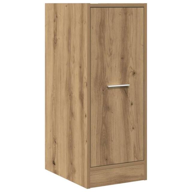 Berkfield Home Elegant Apothecary Cabinet Artisian Oak 30x41x77.5 cm Engineered Wood in Brown - image 1